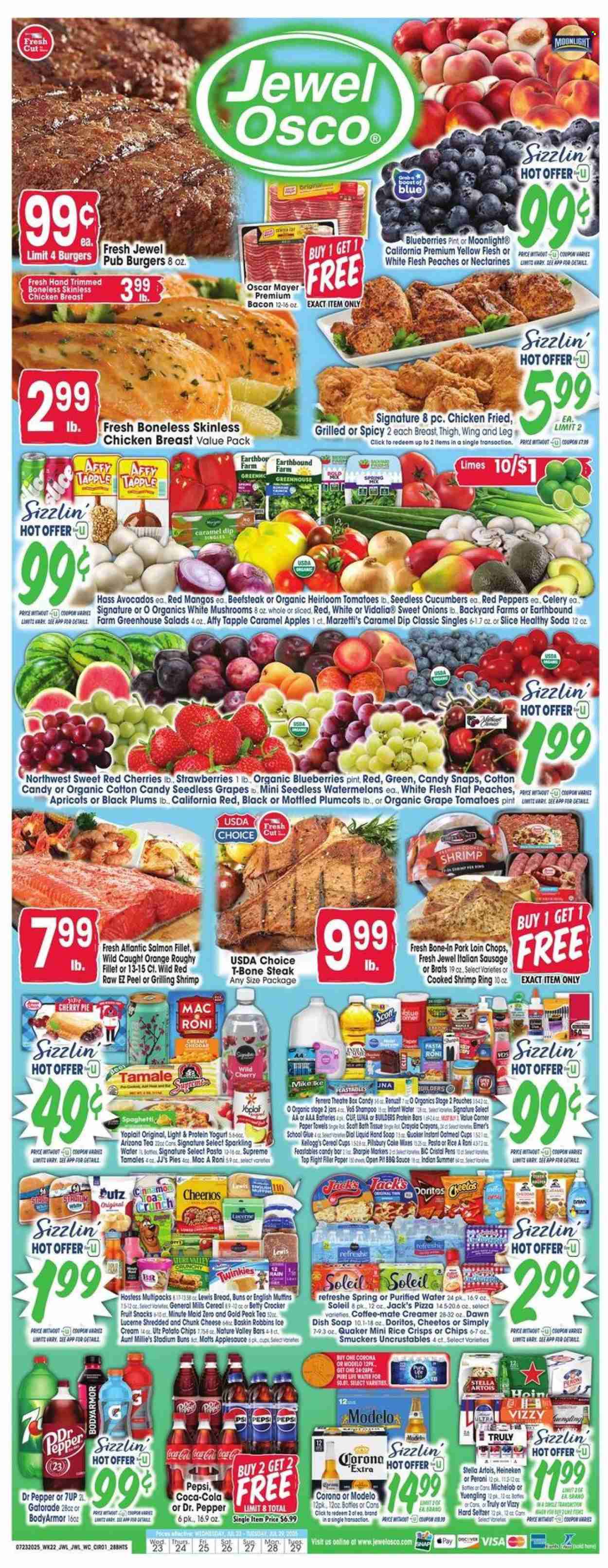 Jewel Osco ad - 07/23/2025 - 07/29/2025. Page 1