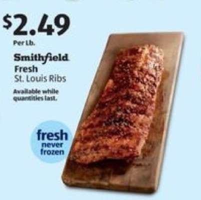 Smithfield Fresh St. Louis Ribs