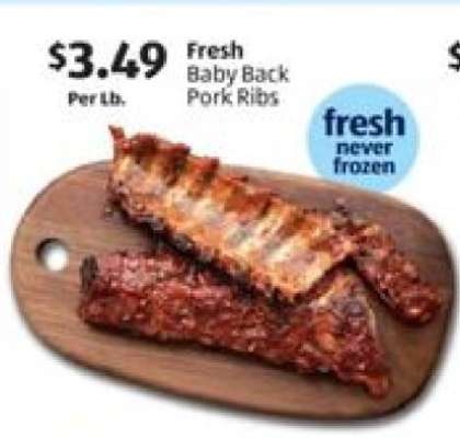 Fresh Baby Back Pork Ribs