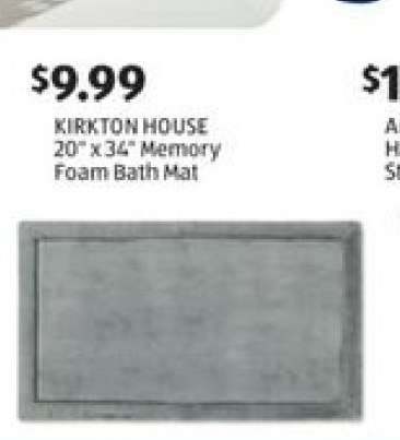 KIRKTON HOUSE Memory Foam Bath Mat