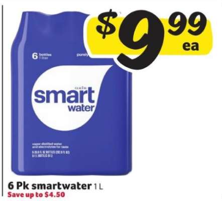 6 Pk smartwater