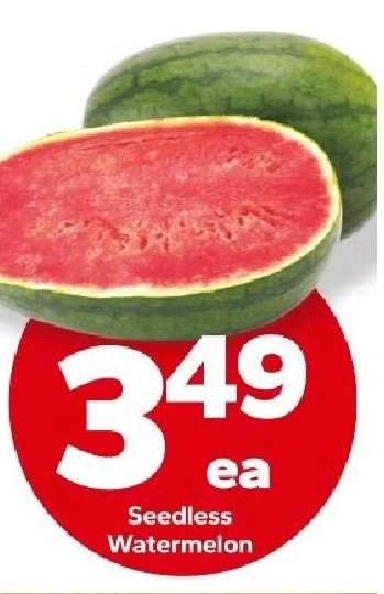 Seedless Watermelon