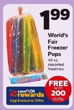 World's Fair Freezer Pops