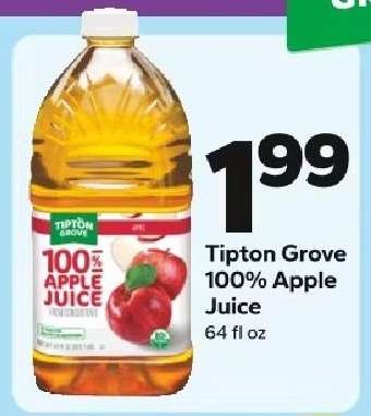 Tipton Grove 100% Apple Juice