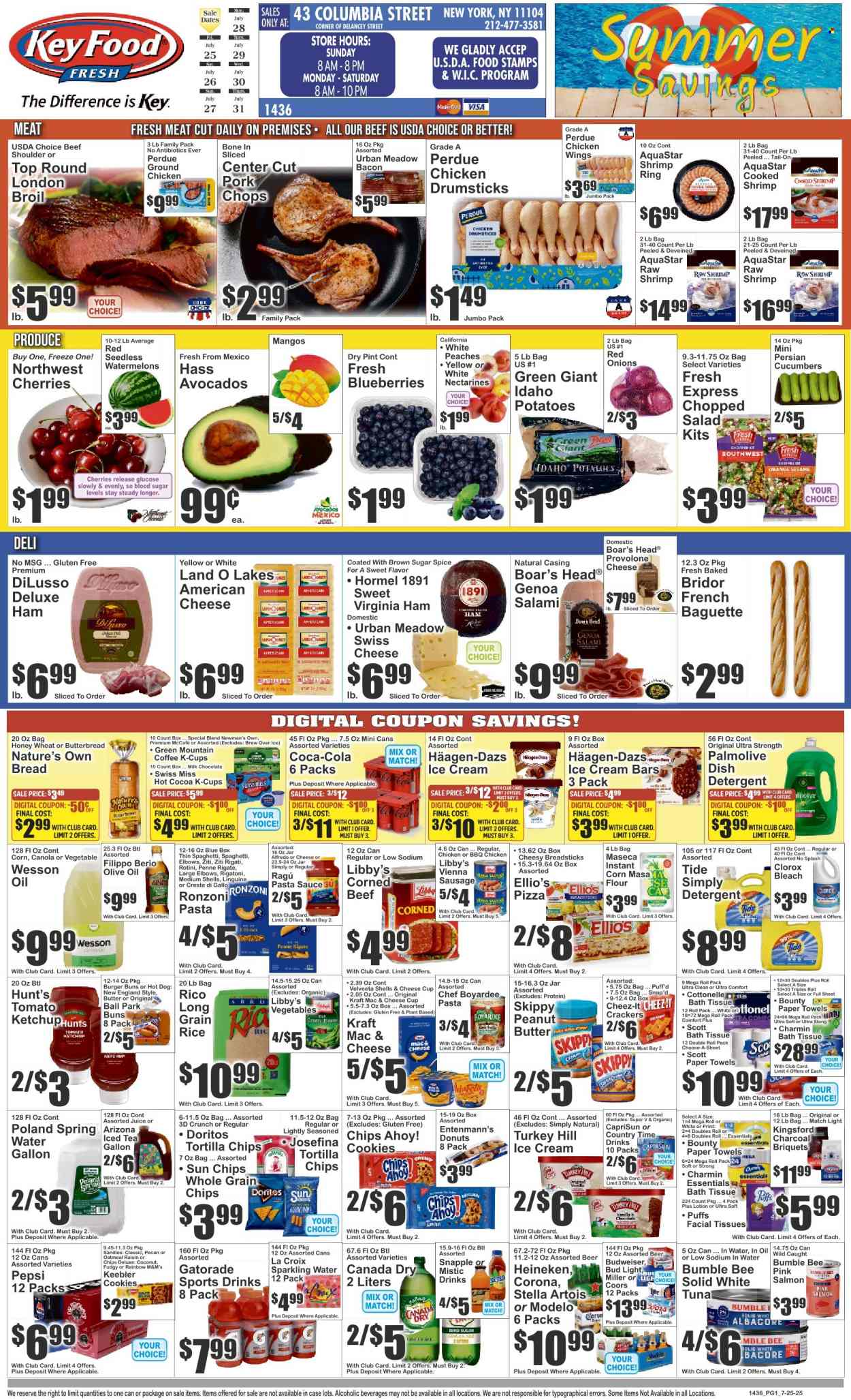 Key Food ad - 07/25/2025 - 07/31/2025. Page 1