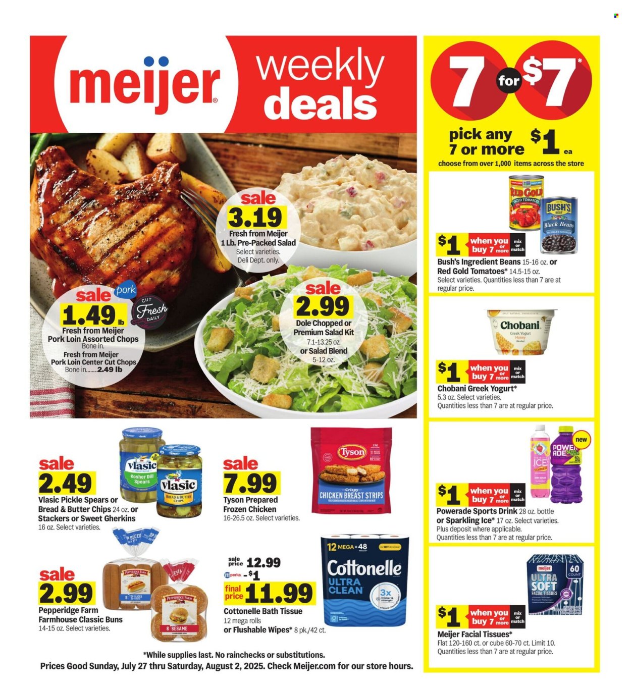 Meijer ad - 07/27/2025 - 08/02/2025. Page 1
