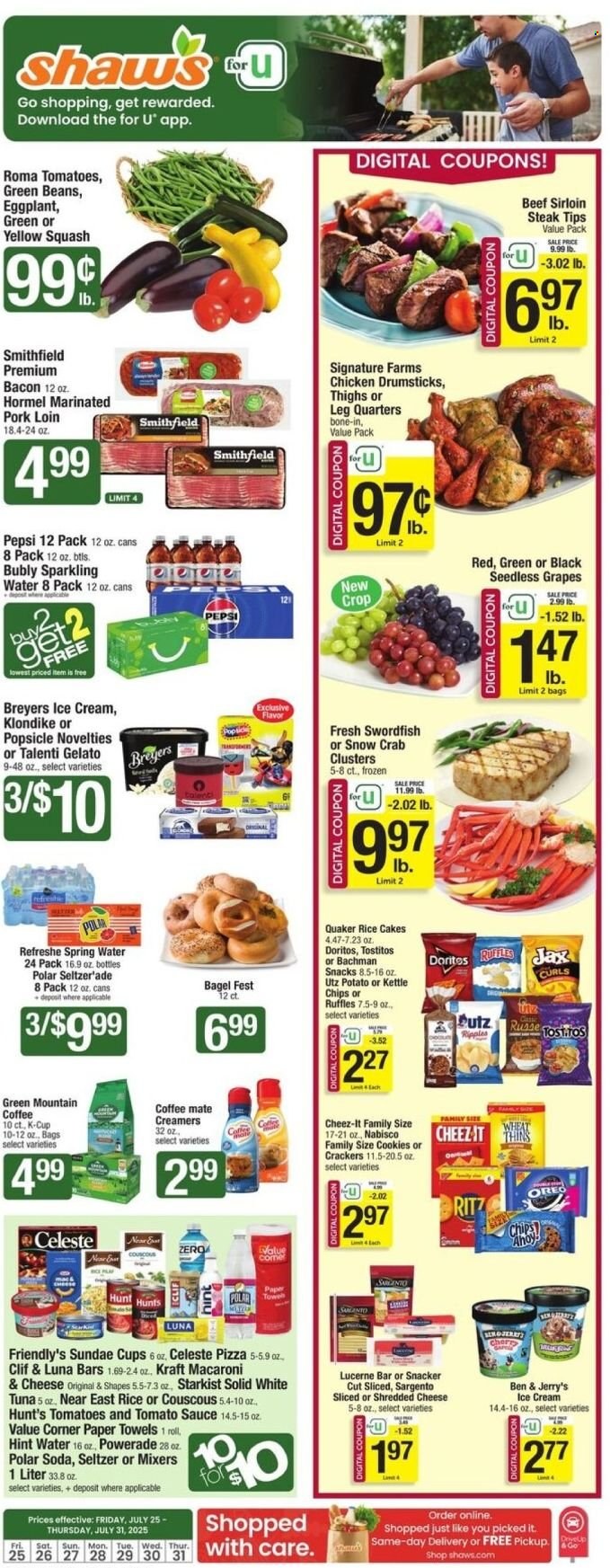 Shaw’s ad - 07/25/2025 - 07/31/2025. Page 3