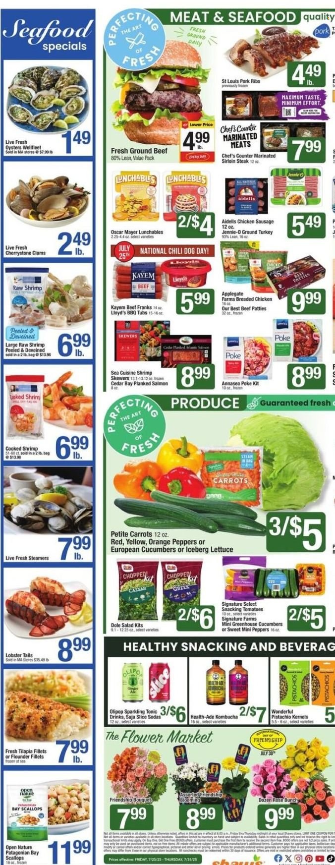 Shaw’s ad - 07/25/2025 - 07/31/2025. Page 6