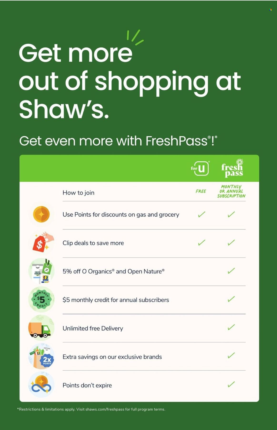 Shaw’s ad - 07/25/2025 - 07/31/2025. Page 7