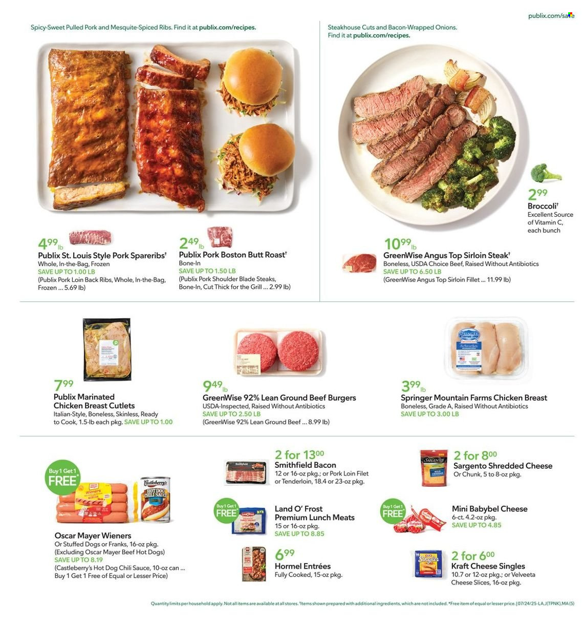 Publix ad - 07/23/2025 - 07/29/2025. Page 5