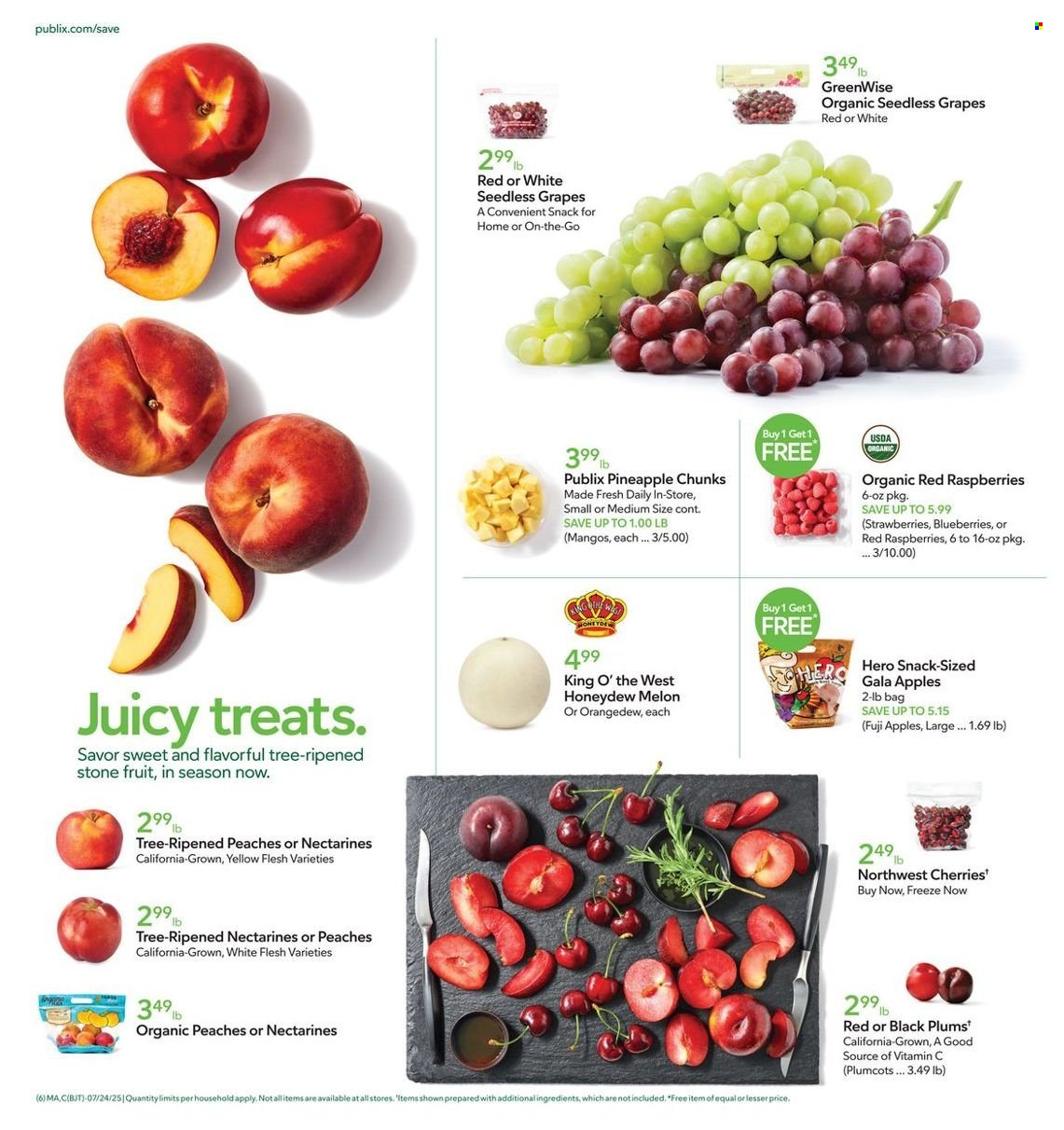 Publix ad - 07/23/2025 - 07/29/2025. Page 6