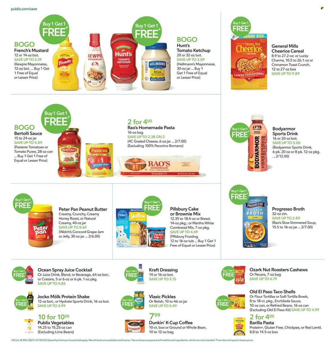 Publix ad - 07/23/2025 - 07/29/2025. Page 10