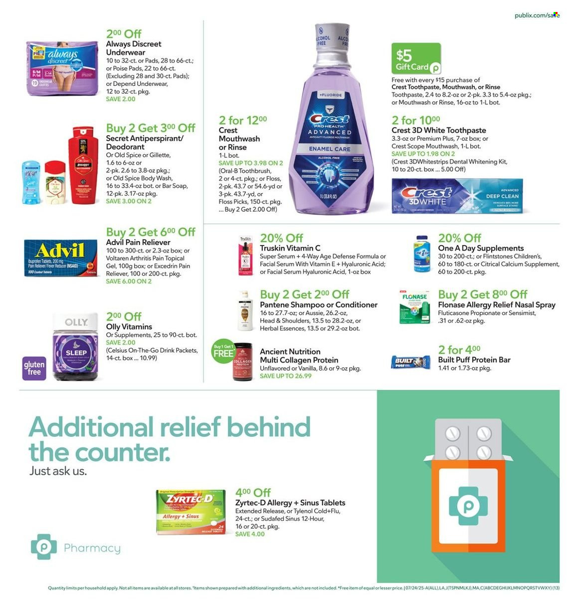 Publix ad - 07/23/2025 - 07/29/2025. Page 13