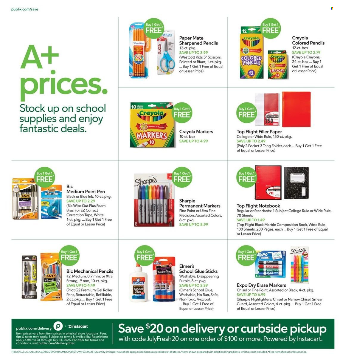 Publix ad - 07/23/2025 - 07/29/2025. Page 16
