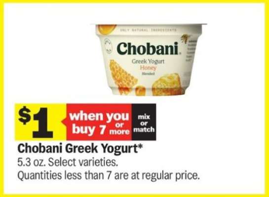 Chobani Greek Yogurt