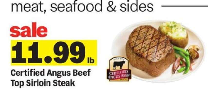 Certified Angus Beef Top Sirloin Steak