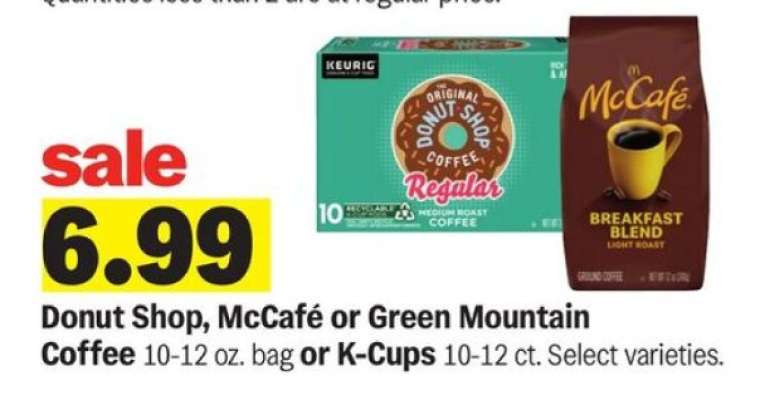 Donut Shop, McCafé or Green Mountain Coffee