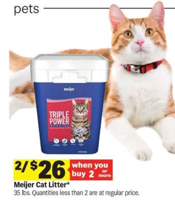 Meijer Cat Litter*