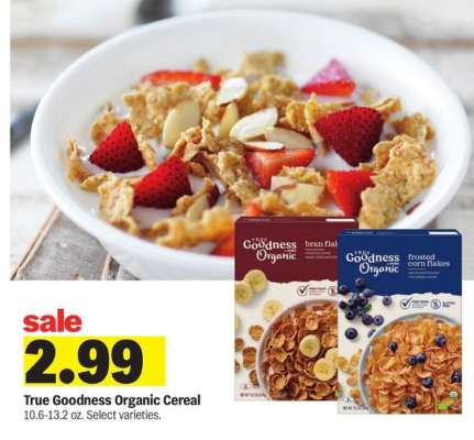 True Goodness Organic Cereal