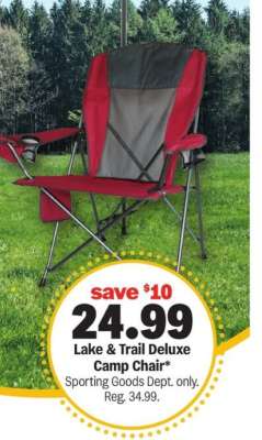 Lake & Trail Deluxe Camp Chair*