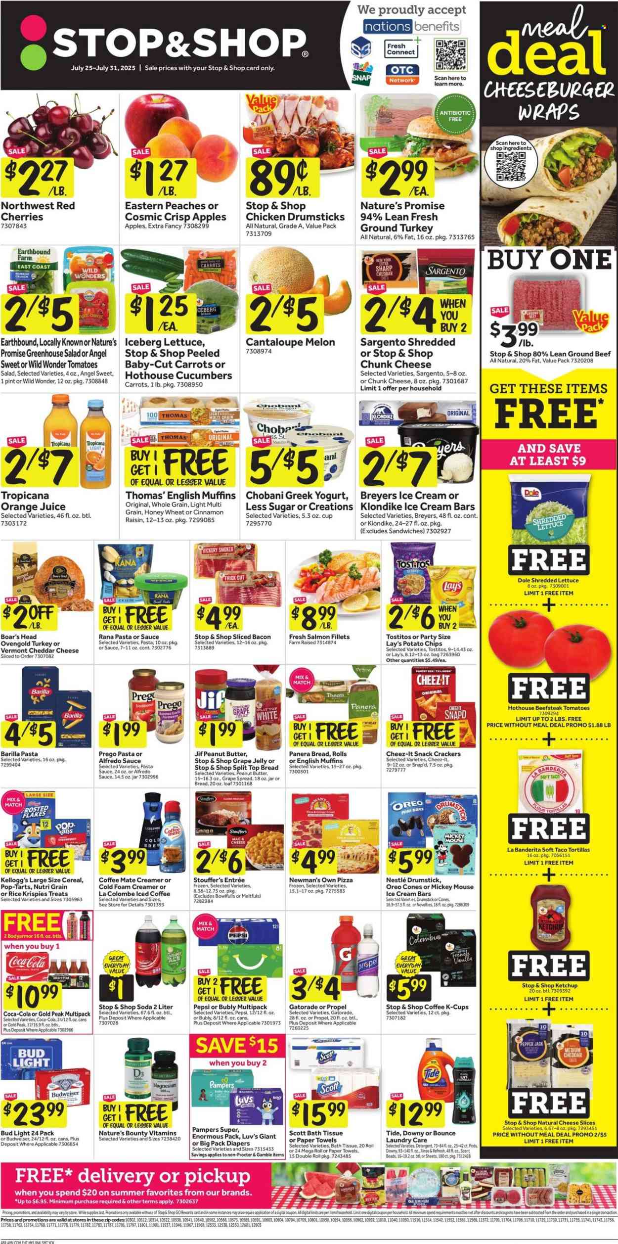 Stop & Shop ad - 07/25/2025 - 07/31/2025. Page 1