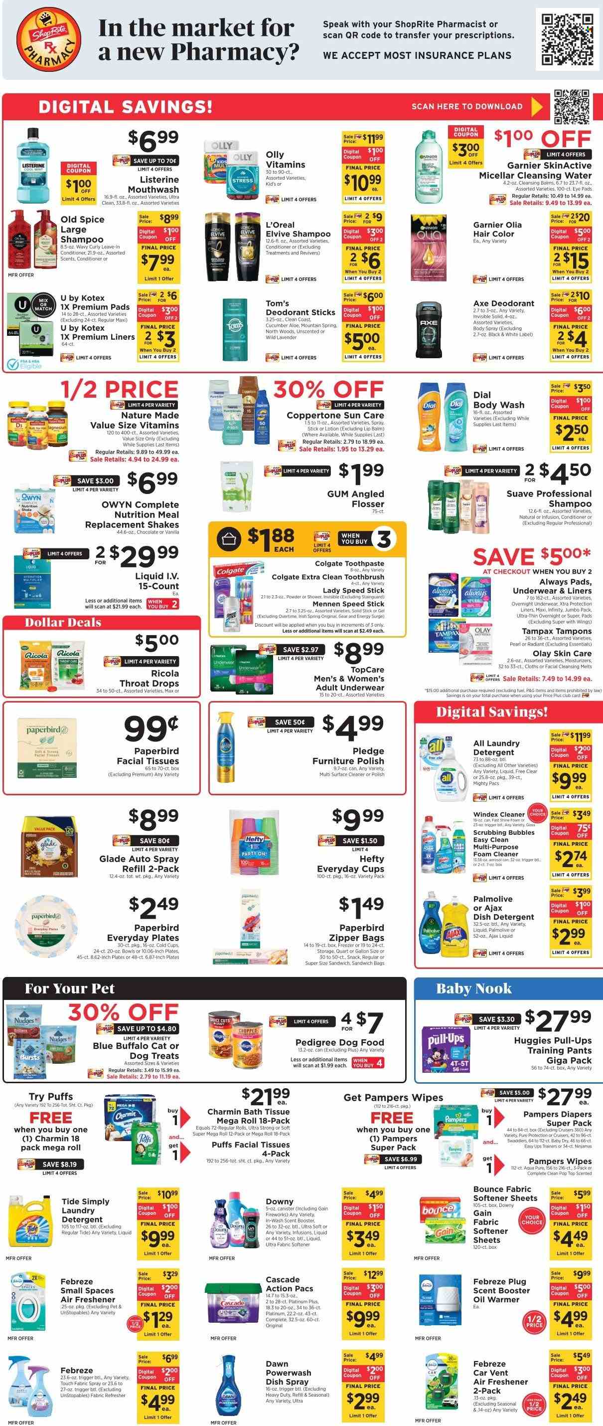 ShopRite ad - 07/25/2025 - 07/31/2025. Page 8