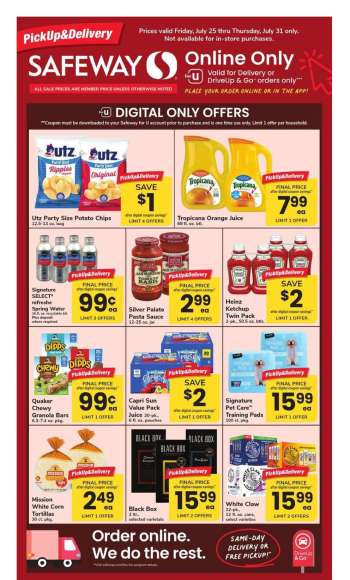 Hy-Vee Flyer - 07/25/2025 - 07/27/2025.