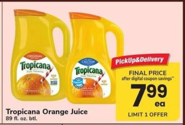 Tropicana Orange Juice