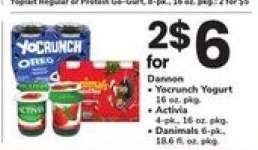 Dannon yogurt
