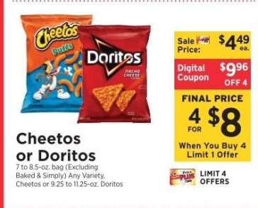 Cheetos or Doritos