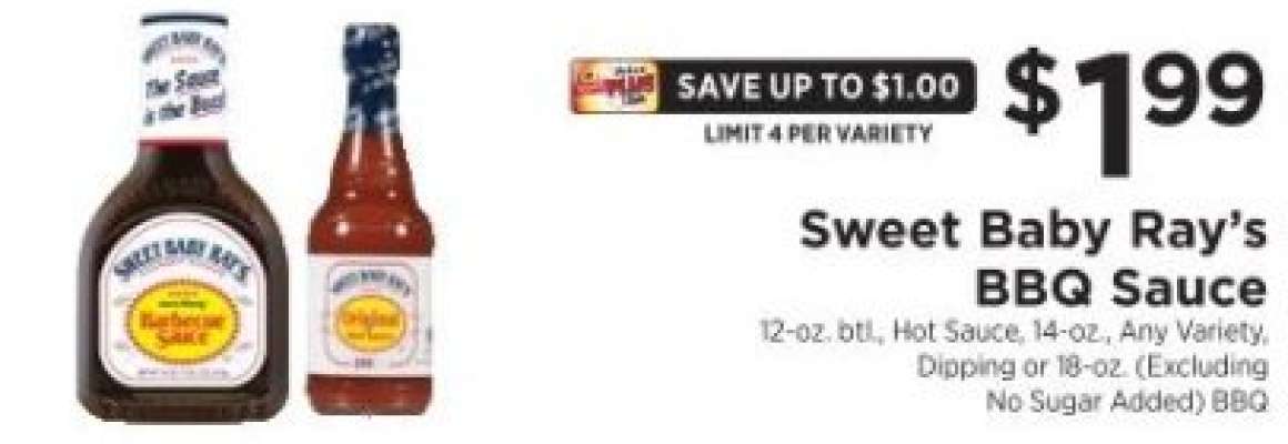 Sweet Baby Ray's BBQ Sauce