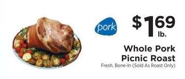 WHOLE PORK PICNIC ROAST
