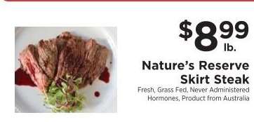 Nature's Reserve Skirt Steak