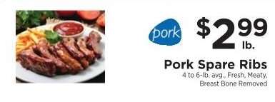 Pork Spare Ribs