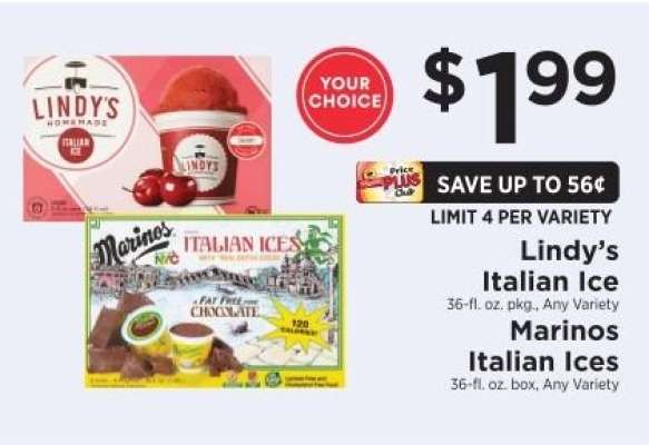 Lindy’s Italian Ice / Marinos Italian Ices