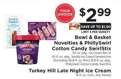 Bowl & Basket Novelties & PhillySwirl Cotton Candy SwirlStix