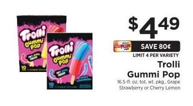 Trolli Gummi Pop