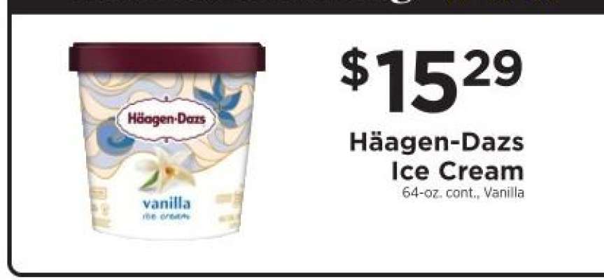 Häagen Dazs Ice Cream