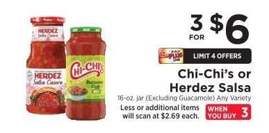 Chi-Chi's or Herdez Salsa