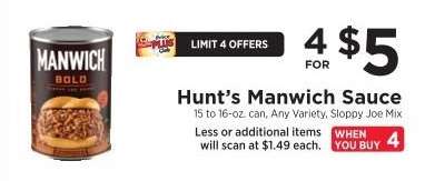 Hunt's Manwich Sauce