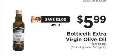Botticelli Extra Virgin Olive Oil