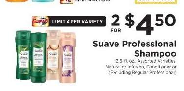Suave Professional Shampoo