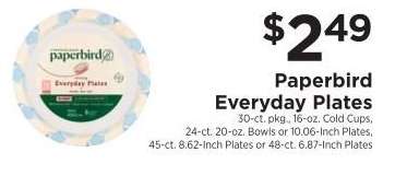 Paperbird Everyday Plates