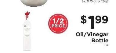 Oil & Vinegar Bottle
