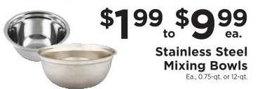 Stainless Steel Mixing Bowls
