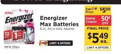 Energizer Max Batteries