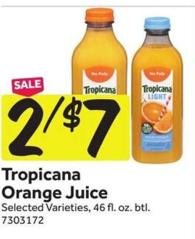 Tropicana Orange Juice