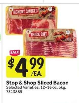 Stop & Shop Sliced Bacon