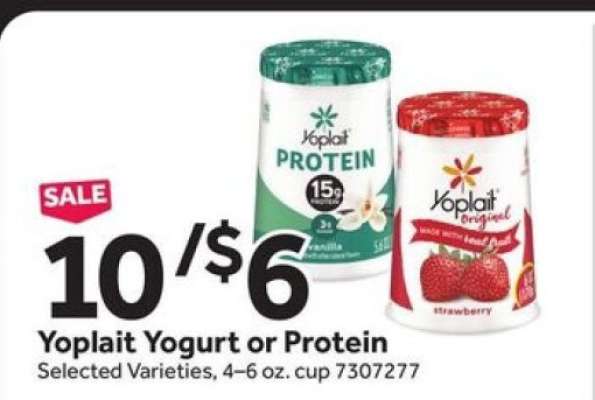 Yoplait Yogurt or Protein