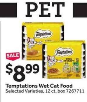Temptations Wet Cat Food*